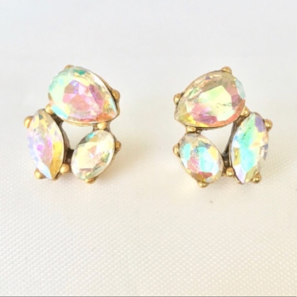 J.Crew crystal earrings